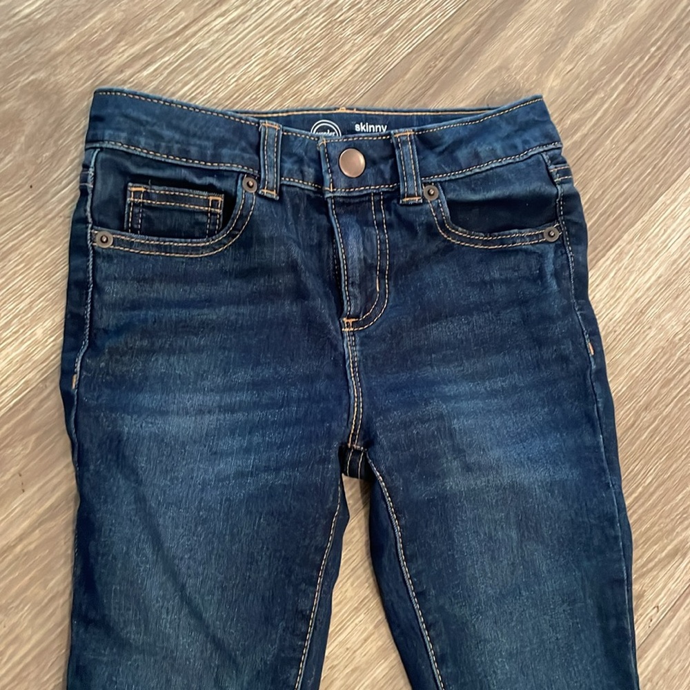 Girls Wonder Nation Skinny Jeans Size 7 - Picture 4 of 6